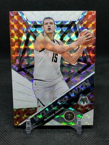 2019-20 Panini Mosaic Nikola Jokic Will To Win Mosaic Prizm Nuggets #9 SP π₯ - Picture 1 of 2