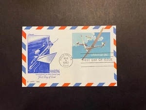 USA, Soaring Glider, Air Postal, FDC 1982, #UXC20 Postal Card, Crisp! - Picture 1 of 2