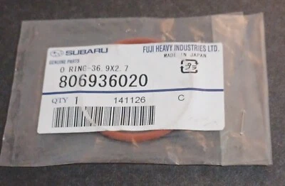 Junta de cárter de aceite de motor original Subaru 806936020 Foto 1 de 2