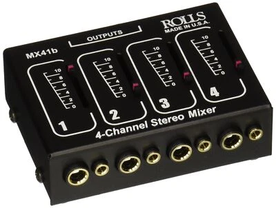 Rolls MX41b Four Channel Mixer - Image 1 of 4