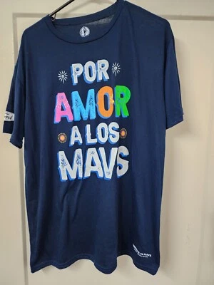 Camisa XL Dallas Mavericks Por Amor A Los Mavs talla extra grande Foto 1 de 4
