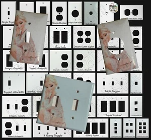 Frozen Elsa Fashion Light Switch Power Outlet Wall Cover Plate & more Home decor - Picture 1 of 44