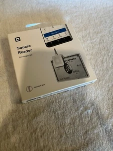 Square A-PKG-0206-01 Credit Debit Card Reader - White for Apple iPhone/Android - Picture 1 of 5