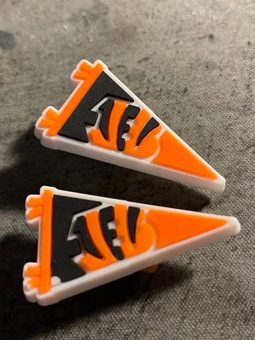 Cincinnati Bengals shoe charm 10 pieces, 5 pair Cover
