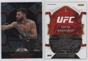 2023 Panini Select UFC Concourse Javid Basharat #26 Rookie RC