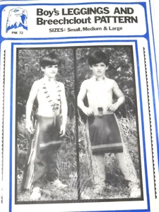 Leggings y nalgas para niños talla S-L patrón de costura vista águilas PM 72 - Imagen 1 de 2