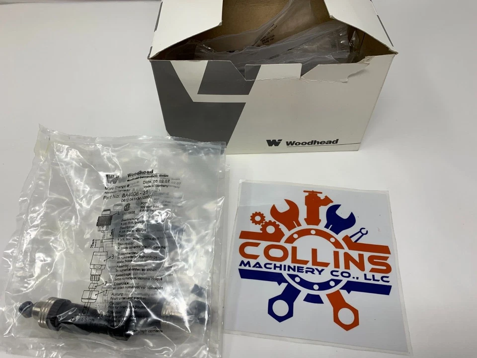 Woodhead 8a4006-31 Micro Change Attachable Connector 5a 300v
