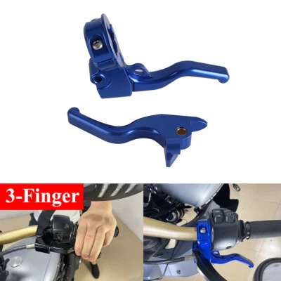 Palanca de freno de manillar palanca de embrague para Harley Electra Glide Classic FLHTC/I 08up Foto 1 de 4