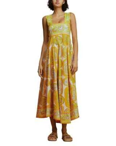Alemais L40204 Womens Multi Printed Diana Midi Sun Dress Size US 2 - Picture 1 of 3