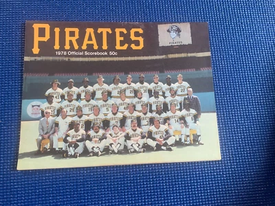 VINTAGE 1978 Pittsburgh Pirates Official Scorebook $.50 Good Condition - Image 1 of 3