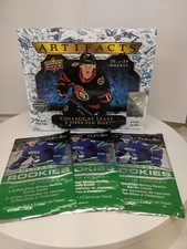 2023-24 Upper Deck Artifacts Hockey Hobby Box W/ BONUS Pack - Ships 12/15/23