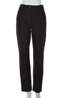 Jenne Maac Womens Pants Size S Brown Solid Casual Trousers - Image 1 of 4