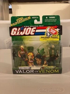 G.I. Joe Valor vs Venom Bombstrike Croc Master 3.75" Figure Hasbro 04 New - Picture 1 of 3