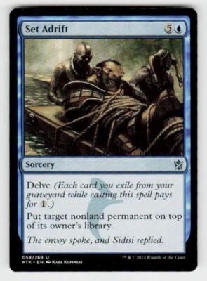 Khans of Tarkir #54 Set Adrift - Image 1 of 2