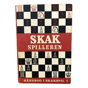 VTG DANISH CHESS HANDBOOK "SKAK SPILLEREN" POLITIKENS FORLAG, COPENHAGEN 1968 - Imagen 1 de 5