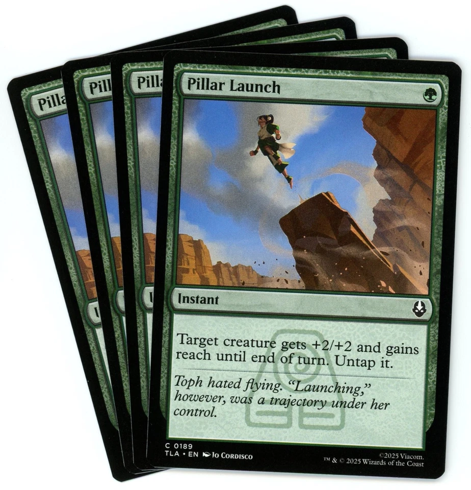 x4 Pillar Launch - 0189 - Avatar: The Last Airbender TLA - MTG - NM/M - Image 1 of 1