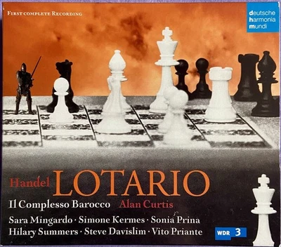 G. F. Handel: Lotario - Alan Curtis 2 CD Box Set 2004 Deutsche HM Free Shipping! - Image 1 of 4