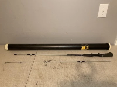 6’ Fishing Rod Medium Action Shakespeare Alpha SC 1310 Two Piece with tube. - Image 1 of 4