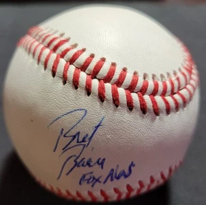 BRETT BAIER SIGNED AUTOGRAPHED OFFICIAL LEAGUE RAWLINGS BASEBALL JSA FOX NEWS! - Picture 1 of 3