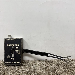 Adaptador de caja de interruptores de RF de TV/Juego/Computadora de colección para Atari 2600 Coleco otros - Imagen 1 de 3