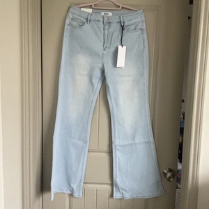Mica High Rise Tummy Control Flare Leg Jeans 32 - Picture 1 of 8