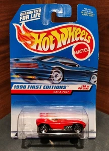 ONE MATTEL HOT WHEELS® 1998 FIRST EDITIONS™ CAT-A-PULT™ #38 OF 40 CARS - Picture 1 of 8