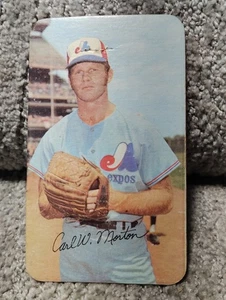 1971 TOPPS SUPER  Carl Morton #28 - Picture 1 of 5