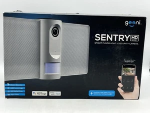 Geeni Sentry HD 1080P Smart Floodlight + Security Camera works with Hey Google a - Picture 1 of 5