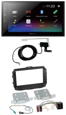 Pioneer DAB MP3 Bluetooth 2DIN USB Autoradio für Alfa Giulietta 2013-2021 ISO sc - Bild 1 von 4