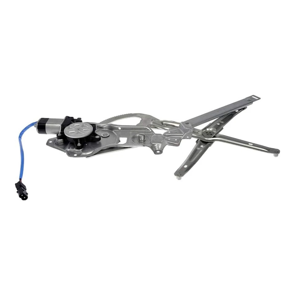 For BMW 525i 1990-1995 Window Regulator Driver Side | Front Plastic Gear w/Motor - Imagem 1 de 4