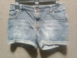 Mossimo Supply Size 14/16 Women's Distressed Shorts Cuffed Ends - Picture 1 of 11