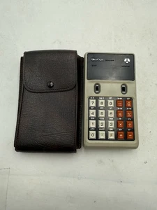 Calculadora Rockwell/Unicom 202 SR excelente estado de funcionamiento con original Estuche - Imagen 1 de 20