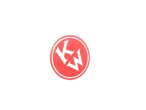 FRONT RADIATOR GRILL BADGE EMBLEM MONOGRAM FITS TO VINTAGE  KENWORTH BU #V488-8 - Foto 1 di 7