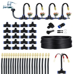 Greenhouse Drip Irrigation Kit Automatic Irrigation System 360°Adjustable 20 ... - Picture 1 of 6