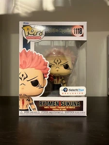 Funko Pop Sukuna 1118 Jujutsu Kaisen JJK Anime Casi Nuevo/Muy Nuevo con Protector - Imagen 1 de 4