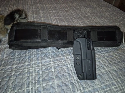 3-Gun, IPSC, USPSA Competition Rig - Belt, Holster, Magazine Pouches, Pad - Image 1 of 4