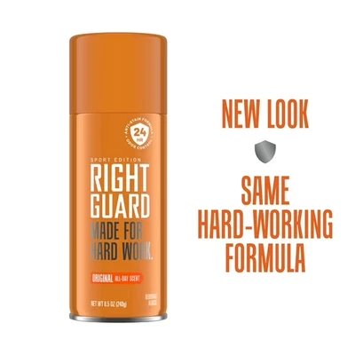 Spray desodorante deportivo Right Guard, original - 8,5 oz. Pack de 1. Foto 1 de 4
