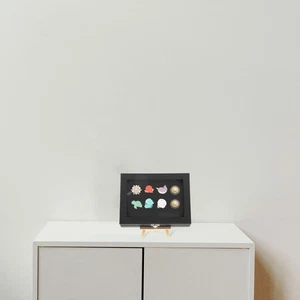 Medaille Aufbewahrungsbox hängende Brosche Display kleine Kiste Organizer Displays - Bild 1 von 12