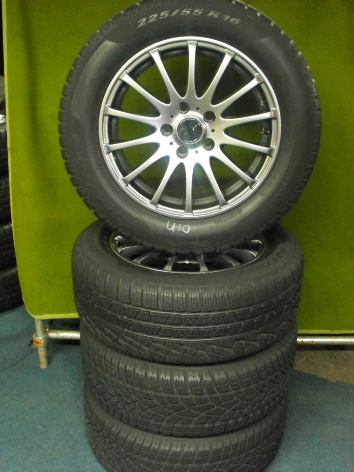 4St.Audi-AEZ Zubehör Alu-Winterkompletträder 7x16 ET35  5x112(U10 - Bild 1 von 3