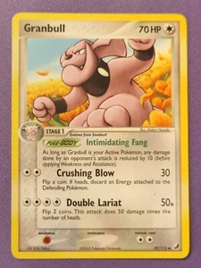 Vintage Granbull #39 Uncommon Unseen Forces 2005 Pokémon TCG NM - Picture 1 of 3