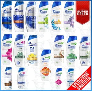 HEAD & SHOULDERS SHAMPOO 225/250 ML CLASSIC, 2 IN 1 E MEN ULTRA | VARI FORMATI - Foto 1 di 18