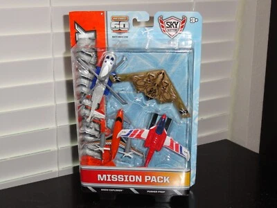 MATCHBOX 2012 SKY BUSTERS MISSION PACK 4-PACK SIKORSKY S-92,SNOW EXPLORER & MORE - Image 1 of 4