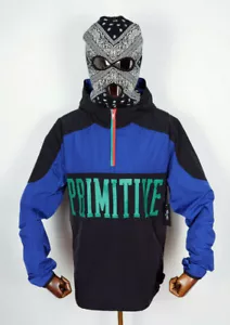 Primitive Skateboards Jacke Jacket Track Windbreaker Croydon Imperial Blue in M - Bild 1 von 2