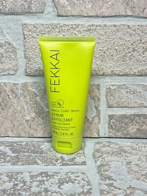 Fekkai Exfoliante Desintoxicante de Sidra de Manzana 2 OZ Tratamiento Pre-Champú Grado Salón NUEVO Foto 1 de 4