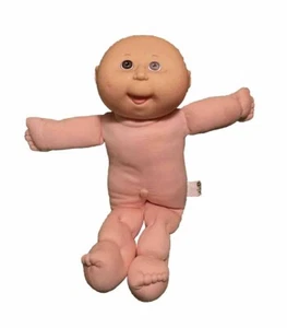 Cabbage Patch Doll 1990 1st Edit. Brown Eyes Caucasian Dimple, Bald,Nude Signed - Picture 1 of 13