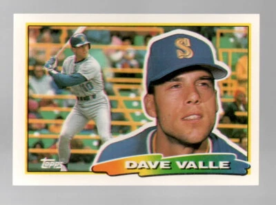 1988 Topps Big #210 Dave Valle NM/Mint - Image 1 of 2