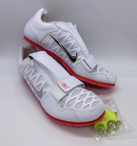 Nike Zoom Long Jump Size 11.5 Rawdacious White Black Total Orange DM5659-100 - Picture 1 of 12