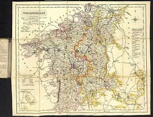 Antike Karten, Walker, J&C, Worcestershire - Bild 1 von 2