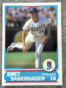 Bret Saberhagen 1988 Score Young Superstar Baseball Card #17 Royals Mint - Picture 1 of 2