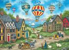 Jigsaw Puzzle Americana Passing Through Hot Air Balloons 1000 pieces NEW